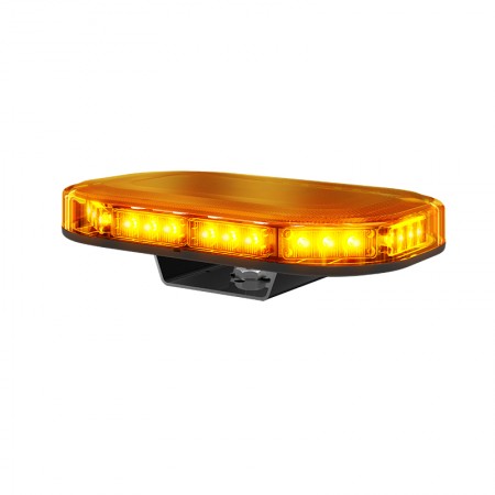 Mini R65 LED Lightbar - Single-Bolt - Amber Lens